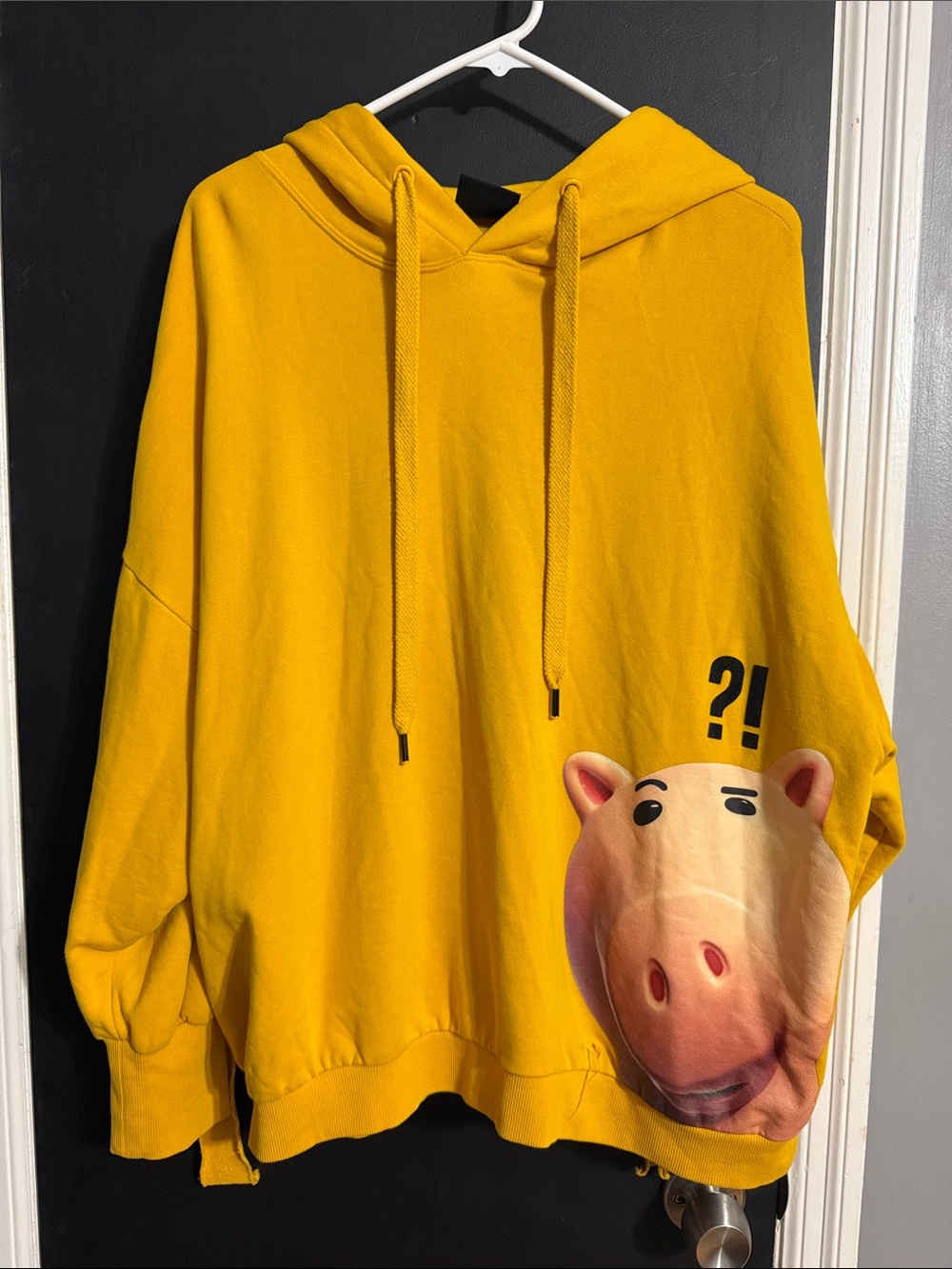 Disney Pixar Toy Story ONLY Peeking Hamm Hoodie Sweatshirt Size: M